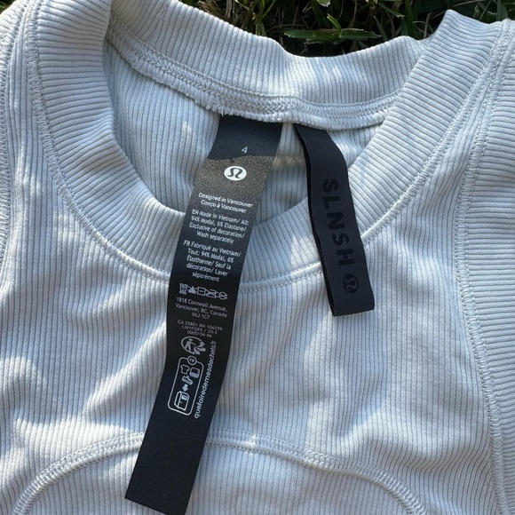 Lululemon Ribbed Modal Tank Top SLNSH Collection - Picture 5 of 6